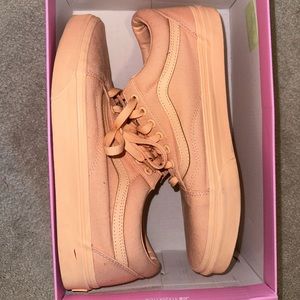 Women’s Peach Vans, Size 10.5